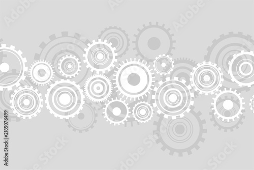 Bild auf Leinwand cogs and gear wheel mechanisms background perfect tool for industry