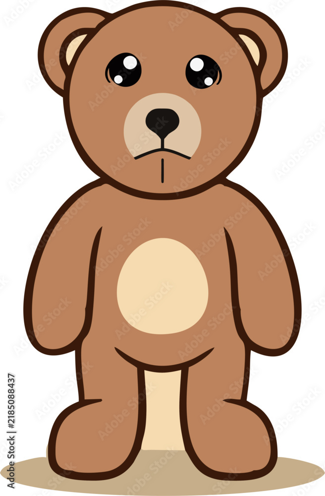 Fototapeta premium Modern professional grizzly bear logo for a sport team Bear head outline silhouette cut out vector sticker with Simple Geometric Design of Bear Head and Bear head mascot vector emblem design Mascot