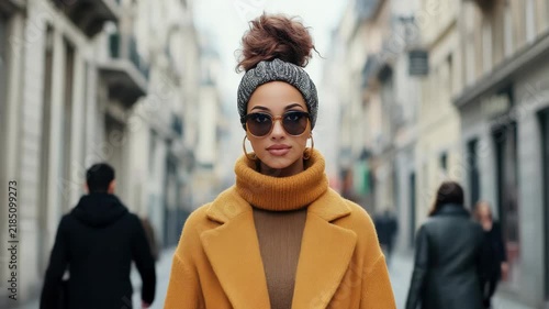 Fashionable Urban Woman