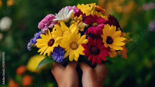 Colorful Bouquet of Flowers