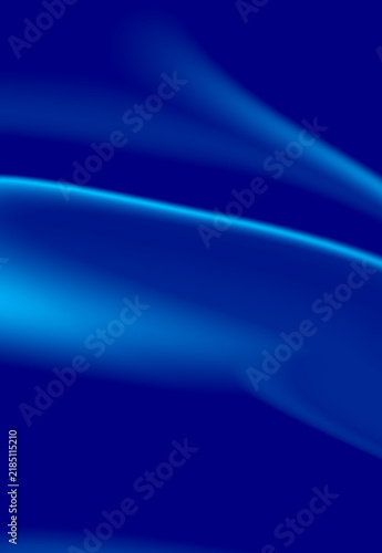 Abstract flowing waves with glowing highlights and smooth texture