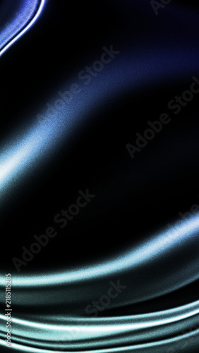 Abstract flowing waves with glowing highlights and smooth texture