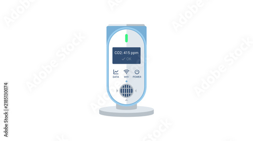 Isolated Portable Wi-Fi Hotspot Device with Digital Display and Indicator Light