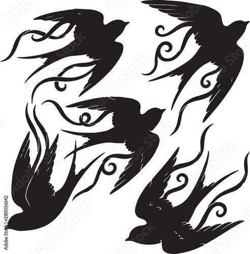 vector image of a wolf