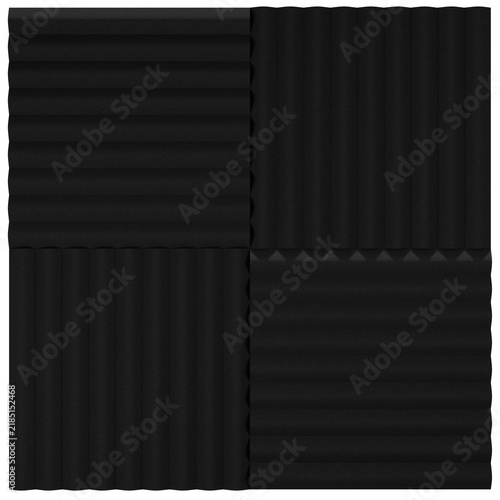 Fotografía Acoustic Foam Tile Soundproofing Studio Wall Panel