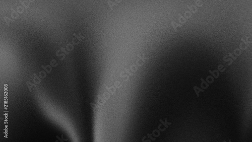 Foto Gritty black and white abstract smoke shapes with high contrast film grain