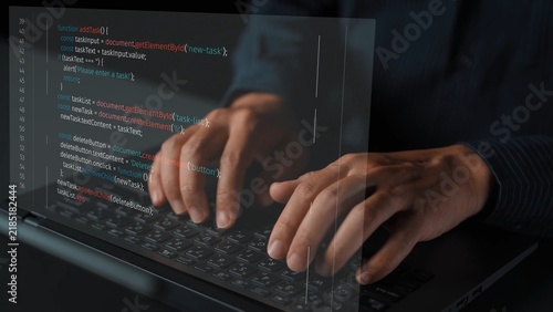 Fototapeta kuchenna programming for task manager user interface, handling form submission, input validation, task list rendering, and exception alerts with dynamic DOM interaction Marrow