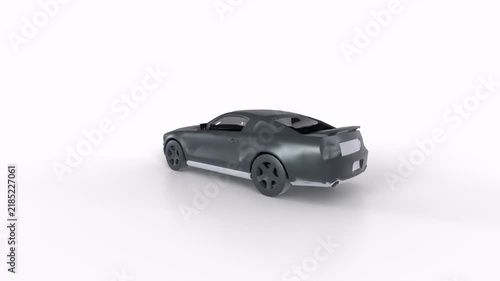Car rotating in loop