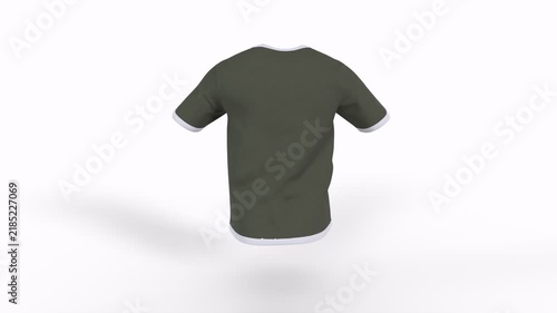 Shirt rotating in loop