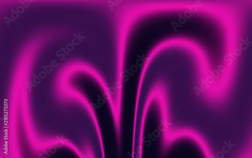 Foto Abstract background gradient neon pink and dark purple flowing liquid art