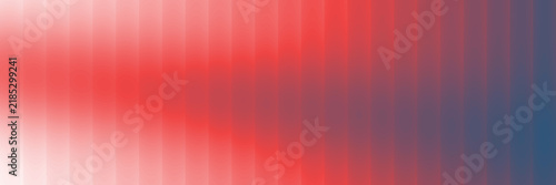 Abstract red and sky blue dramatic curtain folds with steep angled neon glow