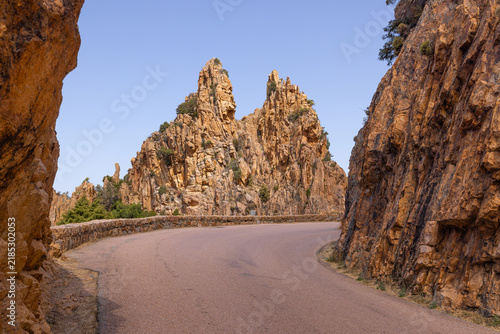Fantastische Berglandschaft - Calanches auf Korsika
