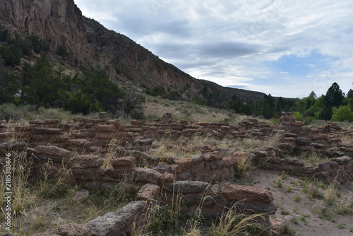 Canvas Print Bandelier's Largest Ancestral Puebloan Ruin in Los Alamos County
