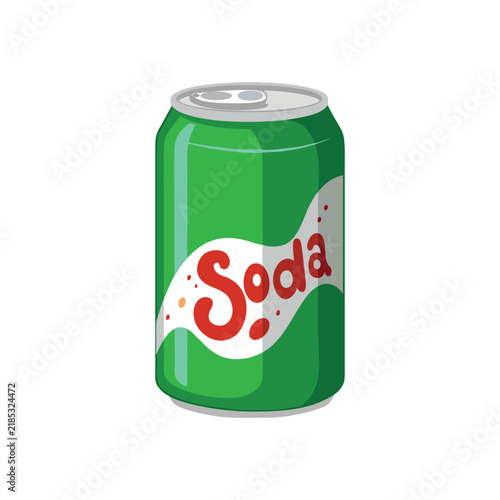 can of soda