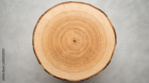 Natural Wood Slice Backdrop, Rustic Tree Ring Texture, Circular Timber Slice, Organic Background for Design