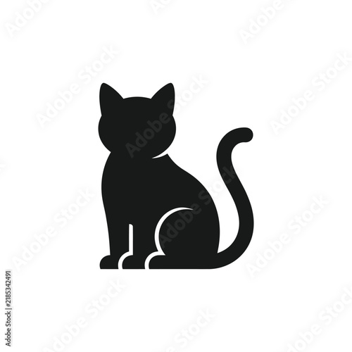 black cat silhouette