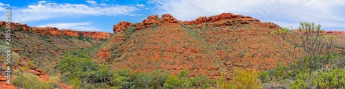 Foto The ancient landscape of Kings Canyon, Watarrka National Park, Northern Territor