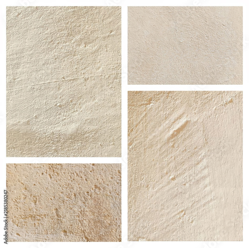 Light Beige Texture Collage in Square