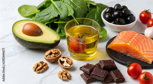 Healthy fats and foods a nutrient rich selection for wellness and vitality