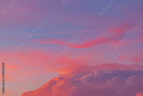 綺麗な夕焼け