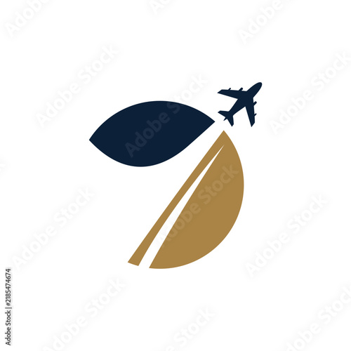 Travel logo design template illustration vector