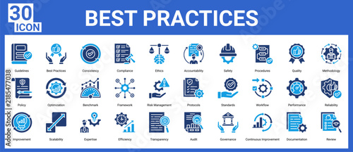 Best Practices icon pack and collection