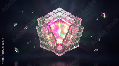 Floating Core Opening To Reveal Creative Identity