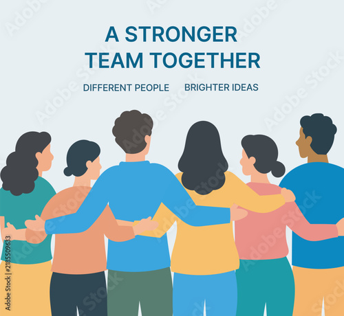 Teamwork and Collaboration Business Social Media Template
