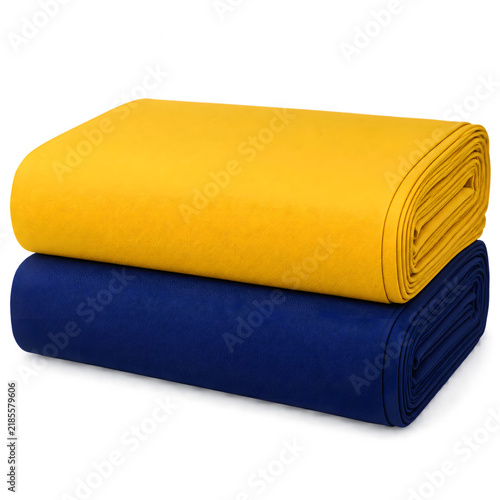 stack of yellow napkins