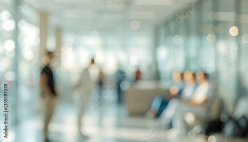 Blurred Healthcare Background.