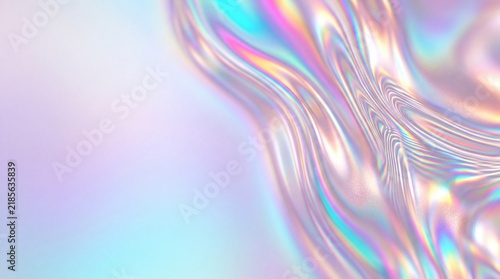 Iridescent Holographic Rainbow Gradient Premium Background