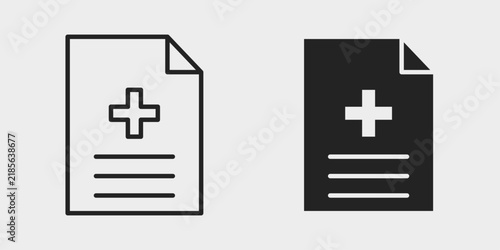 Healthcare Reporting Icon represents medical data reports, health analytics, patient information, and clinical insights. Ideal for healthcare dashboards, hospitals, and digital health systems.
