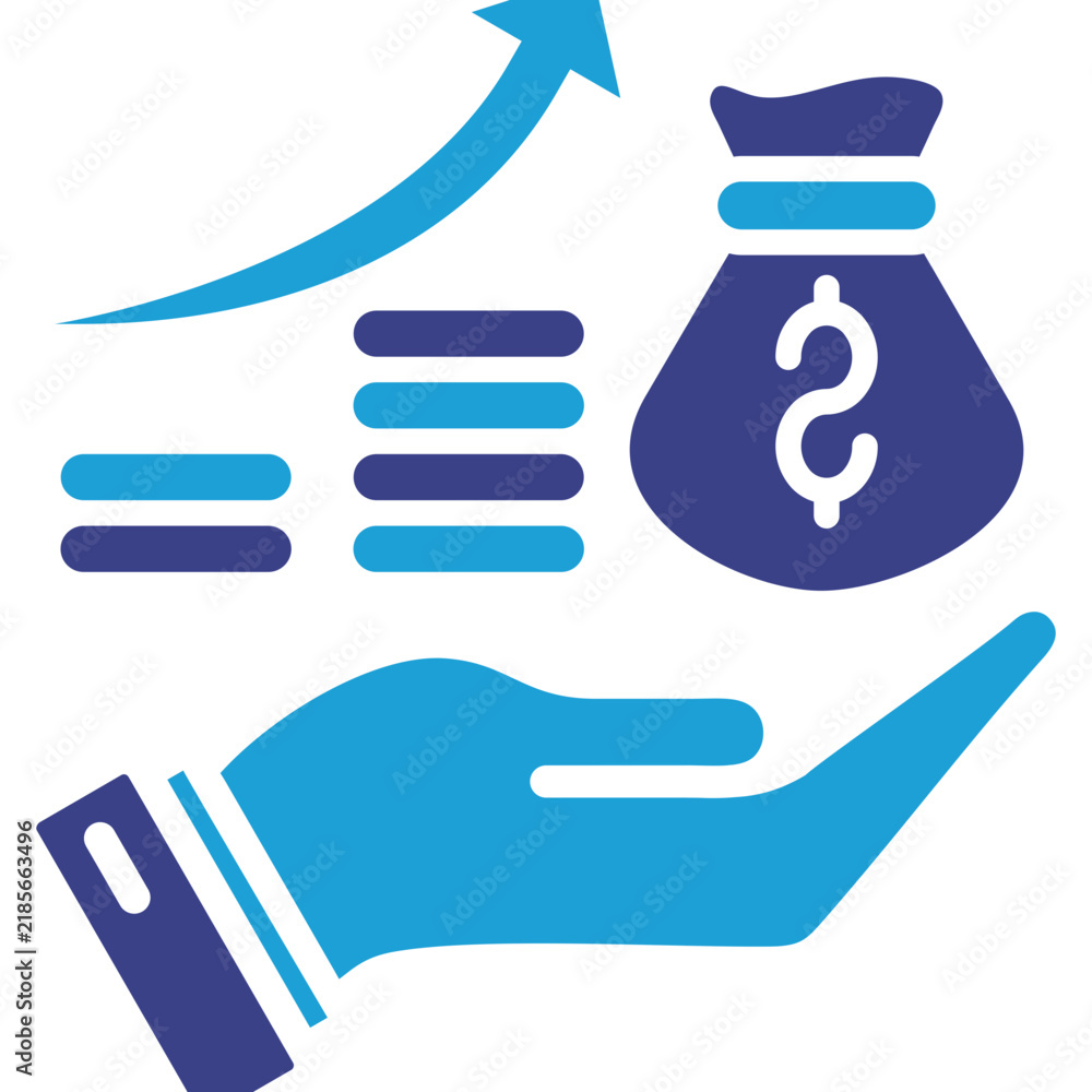 Fototapeta premium Revenue Icon