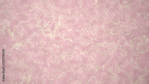 Rose Pink Marble Texture Background with Delicate White and Gold Veining