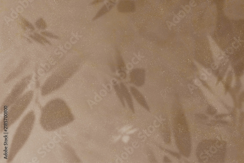 Abstract minimalist autumn plant background
