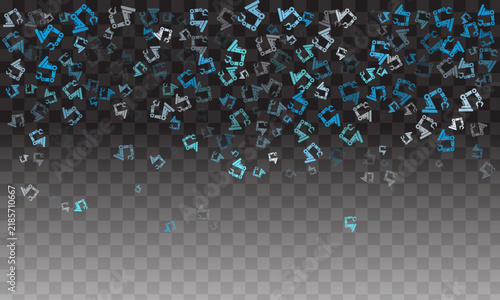 Industrial Robotic Arm Icons Falling as Confetti Pattern on Dark Transparent Background for Automation, Technology, AI, Manufacturing Vector Graphic
