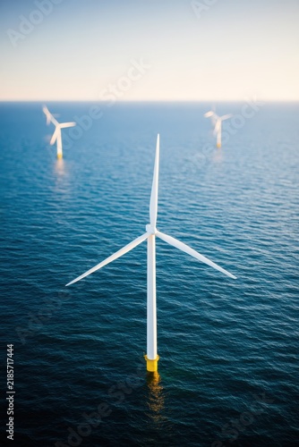 Obraz na płótnie tidal energy turbines