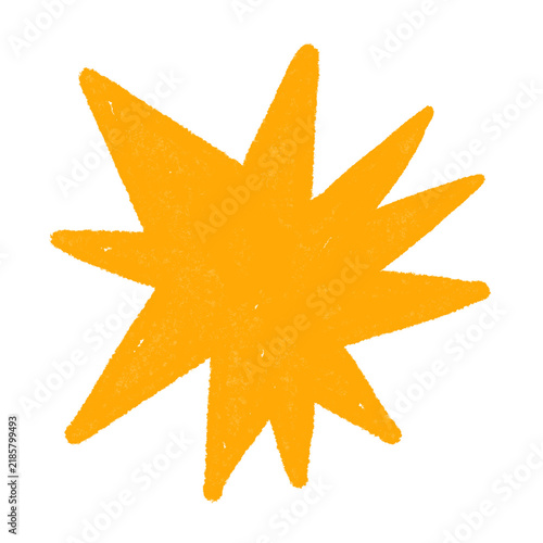 Hand Drawn Chalk Doodle Elements Abstract Brush Texture Symbols and Icons