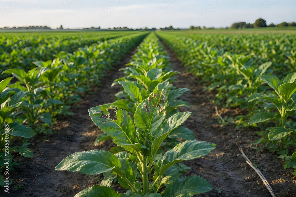 Fototapeta premium Early Pest Monitoring for Precision Crop Protection