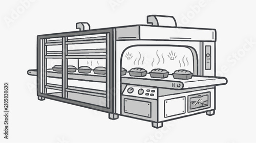 Commercial Bread Oven and Proofing Cabinet for Bakery Operations