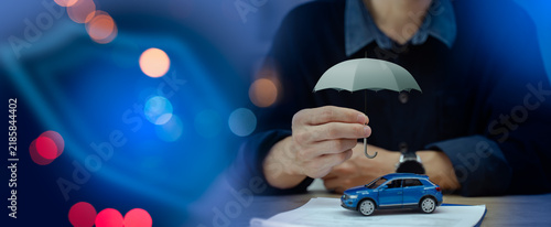 Photography auto insurance policy,vehicle protection,safety coverage,financial business and technology concept