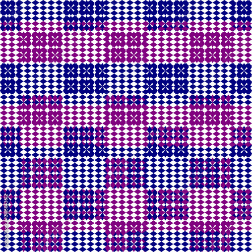 pink and purple checkerboard layer woven mat pattern, woven weave pattern, row stripes, Abstract background strip lines arrange in endless pattern 