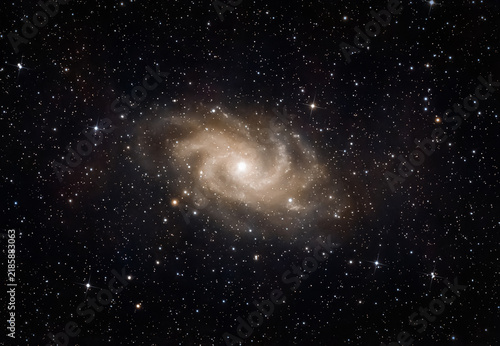 Bild auf Leinwand Der Dreiecksnebel, auch als Dreiecksgalaxie sowie als Triangulumnebel, Triangulumgalaxie oder Messier 33 bekannt
