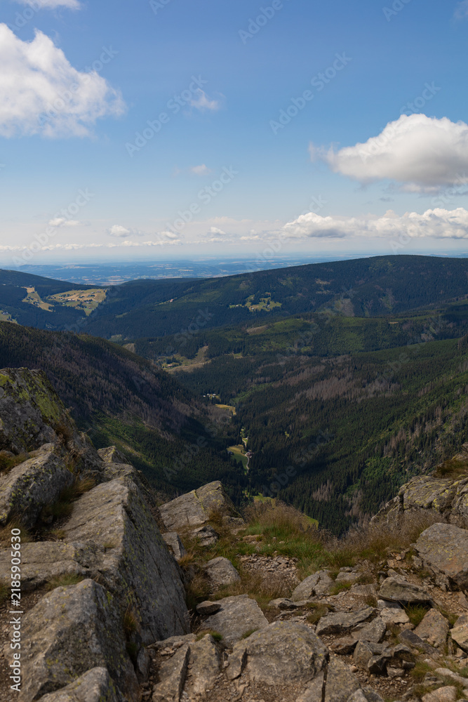 Fototapeta premium Hiking trip in the mountains