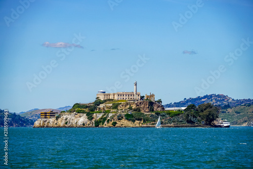 Alcatraz Island in San Francisco Bay