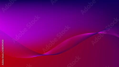 abstract purple background with wavy lines