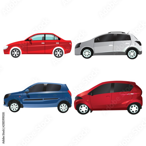 set of cars