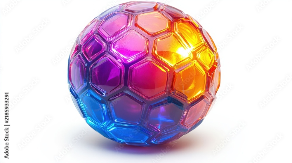 Naklejka premium Colorful Ball