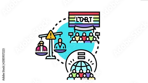 People advocating for lgbt bisexual rights and global equality, participating in community gatherings, striving for justice and confronting challenges in achieving inclusion