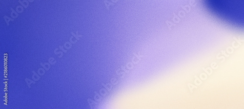Canvas Print Cream and blue widening tonal overlap